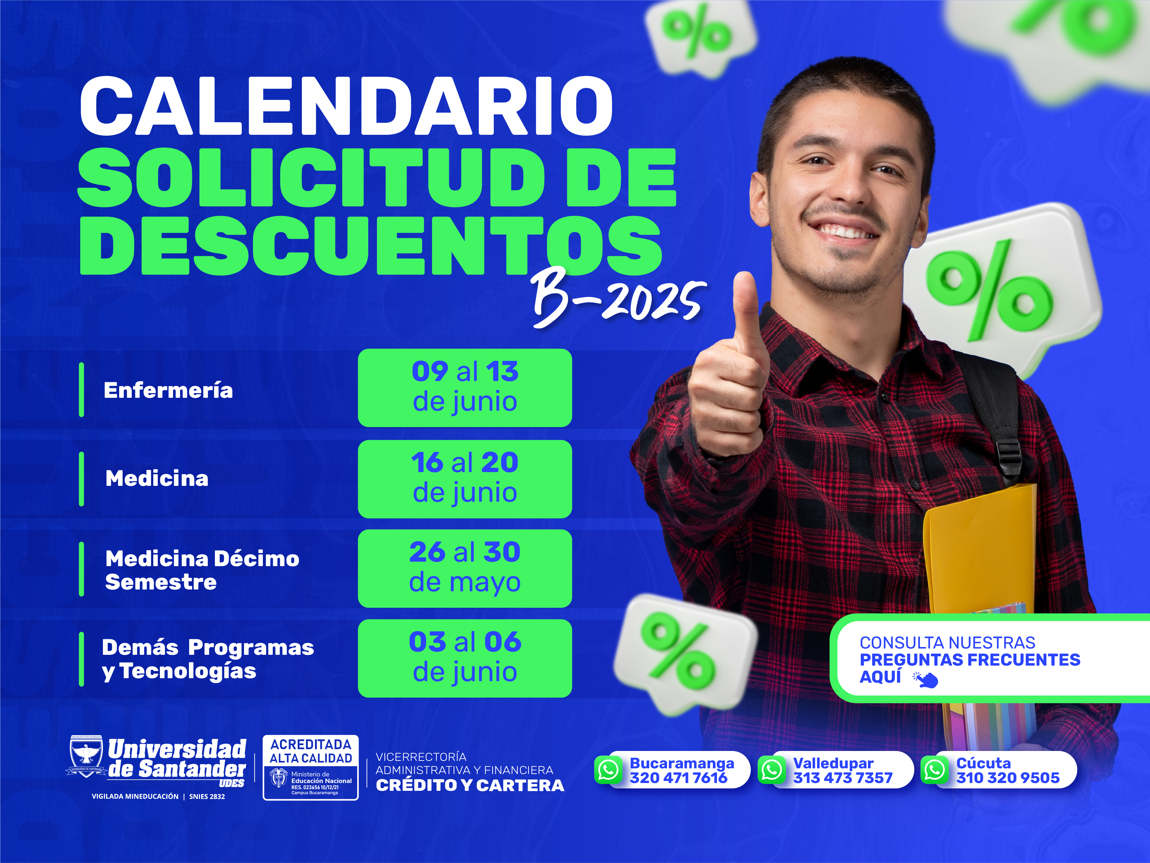 Calendario Descuentos 2025B