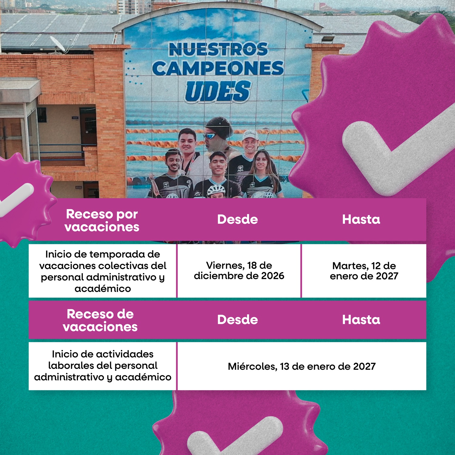 1 RECESO POR VACACIONES