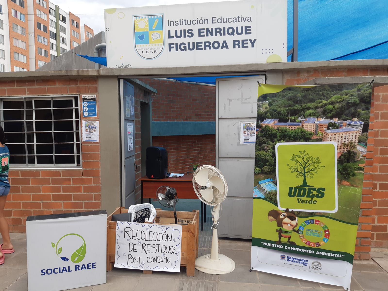 colegio luis enrique figueroa piedecuesta udes posconsumo