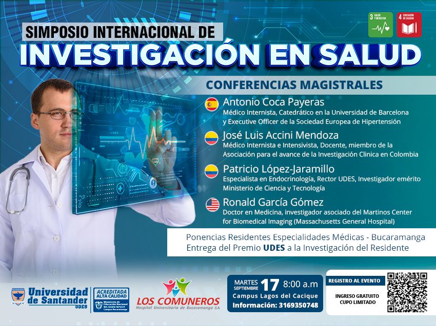 conferencistas simposio investigacion salud udes