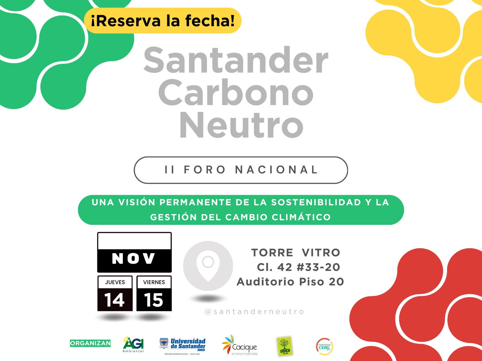 evento santander carbono neutro udes