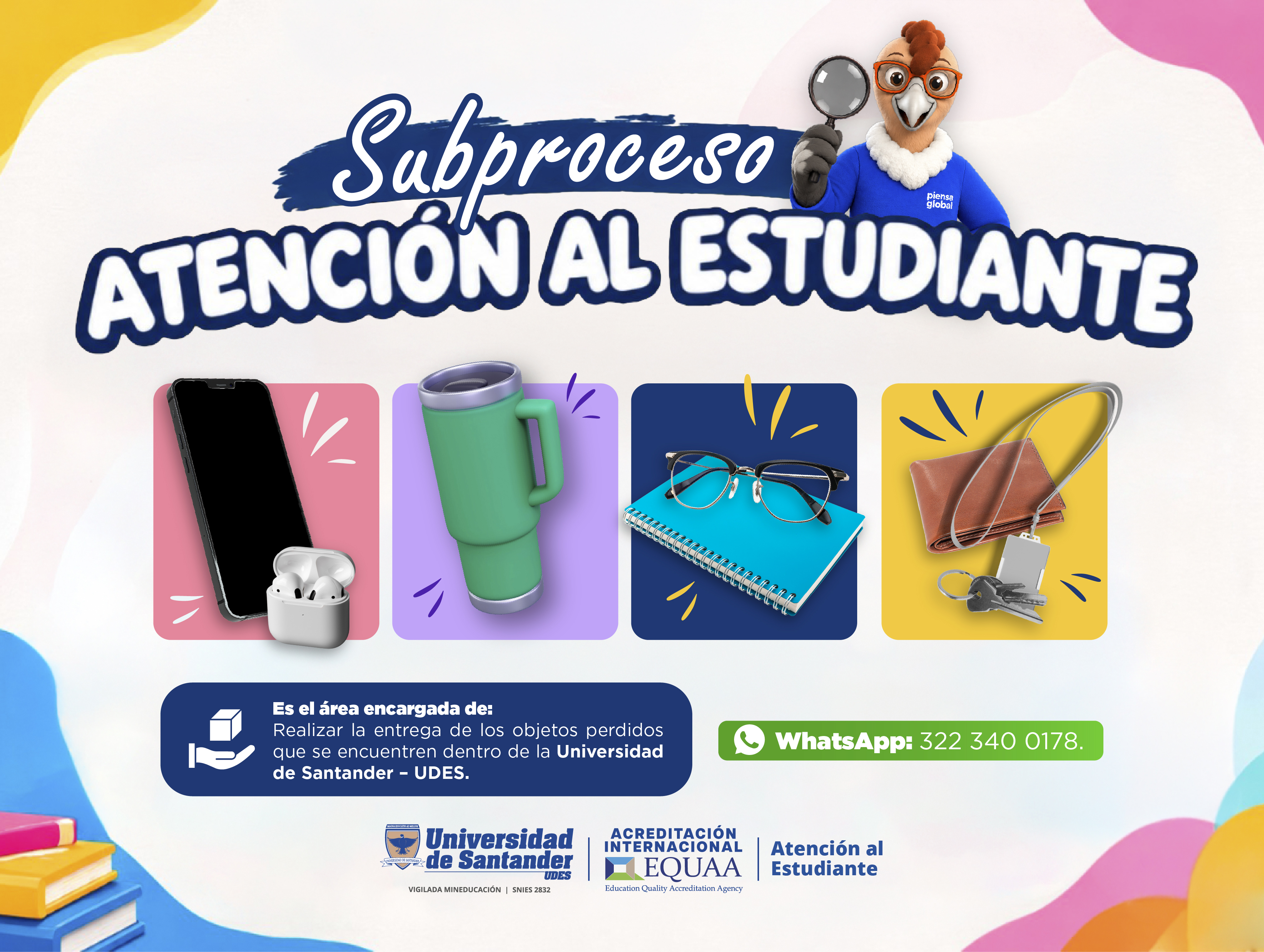 Objetos perdidos administrativos