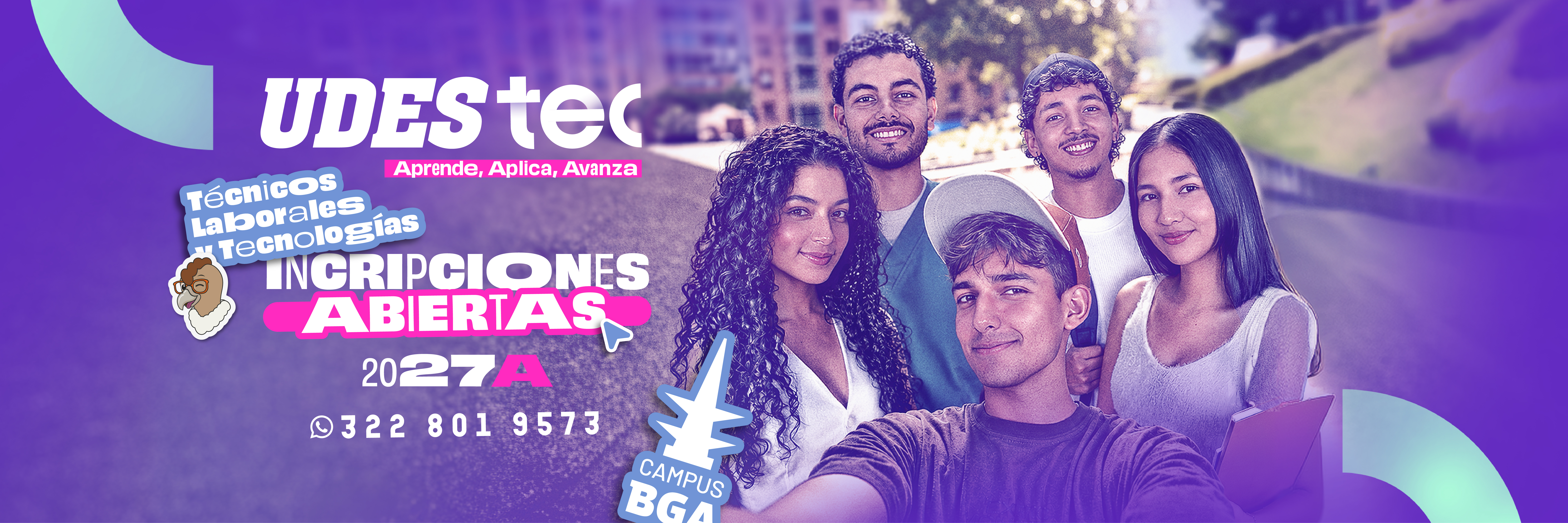 Inscripciones 2027A UDESTEC