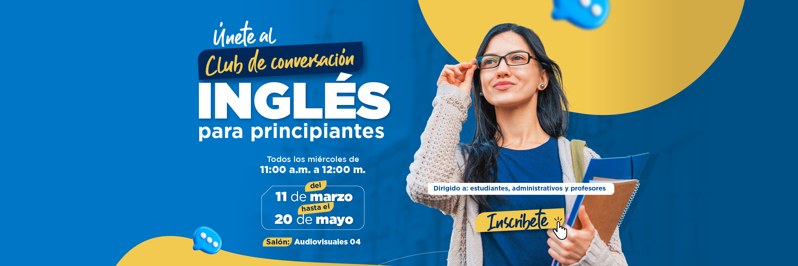 Únete al Club de Conversación en Inglés para Principiantes