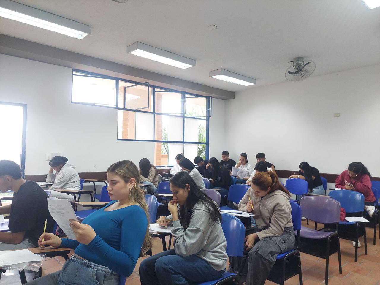 pruebas estudiantes