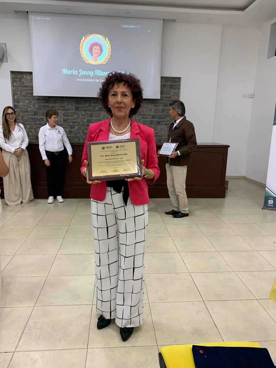 udes maria jenny albornoz silva reconocimiento ascolfa