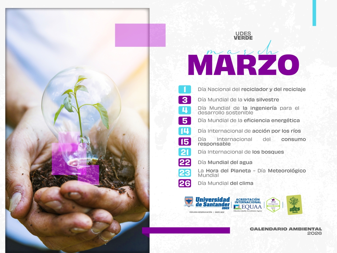 Marzo - Calendario Ambiental 2026