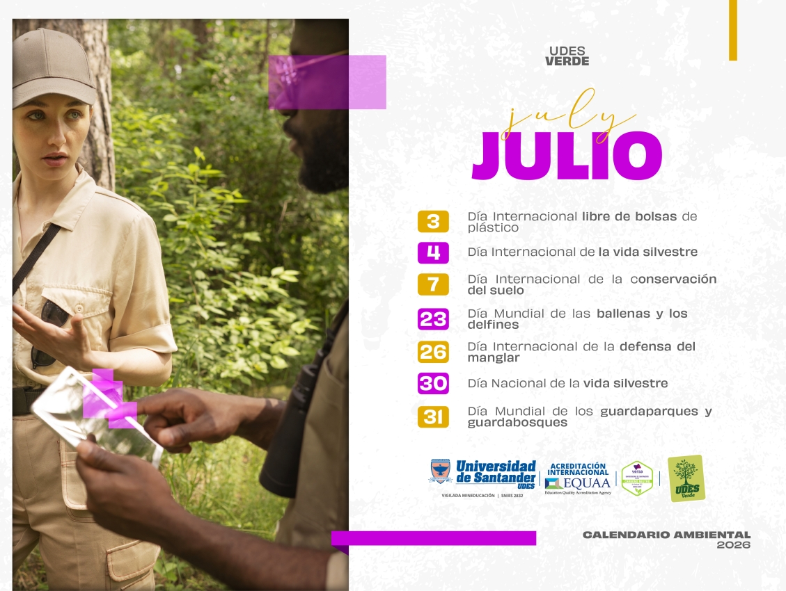Julio - Calendario Ambiental 2026