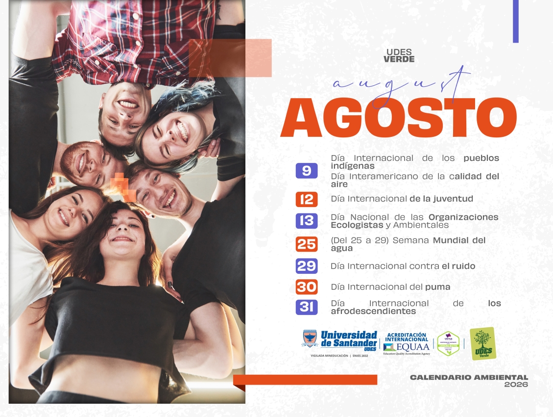 Agosto - Calendario Ambiental 2026