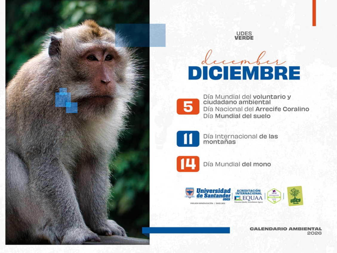 Diciembre - Calendario Ambiental 2026