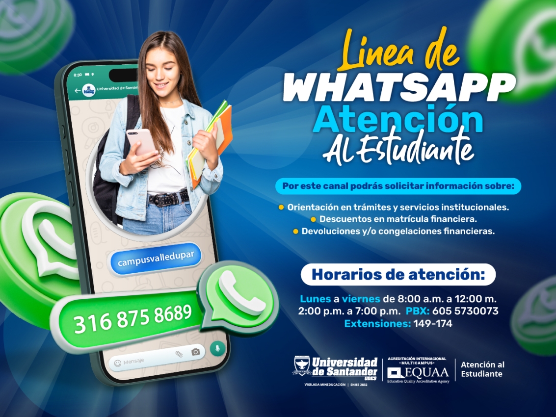 Líneas de Atención al Estudiante 