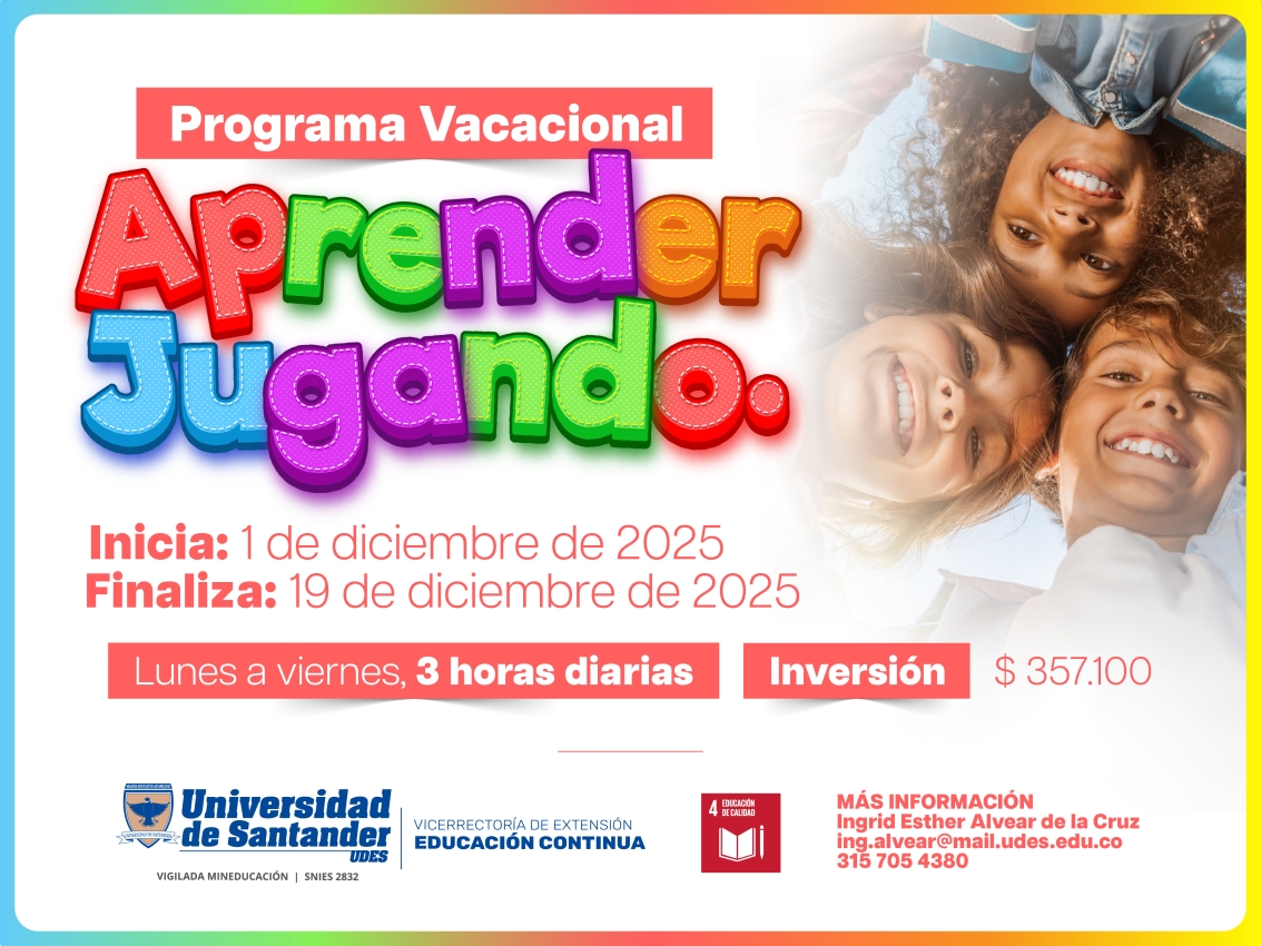 Programa Vacacional Aprender Jugando