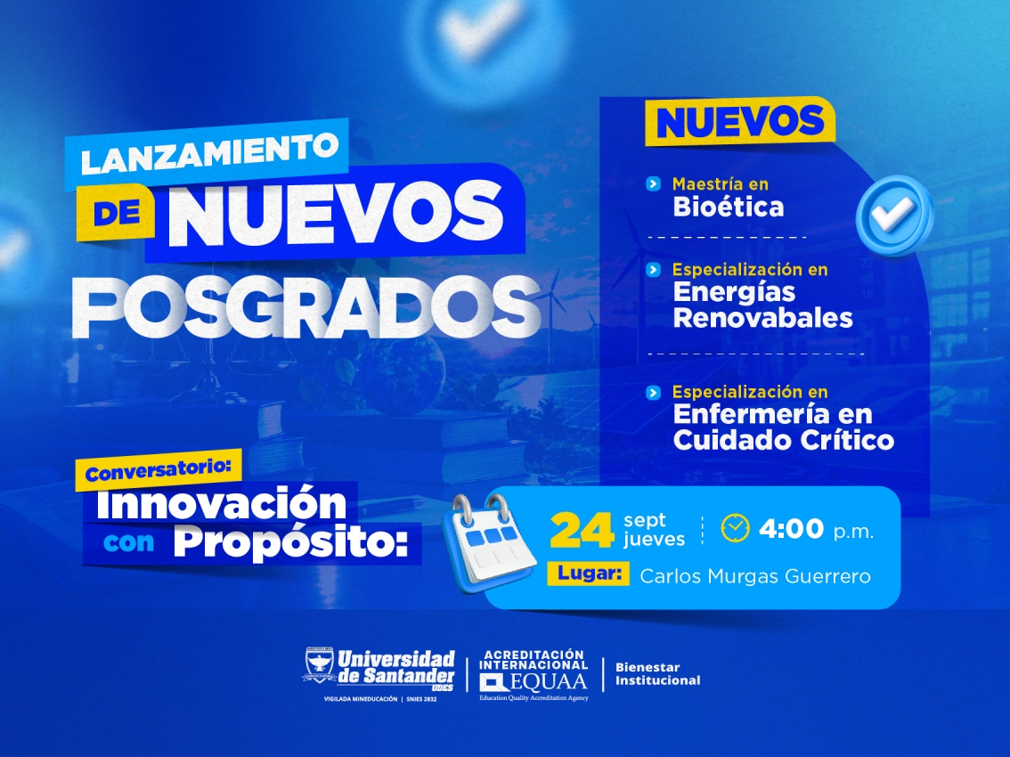 Lanzamiento nuevos posgrados 