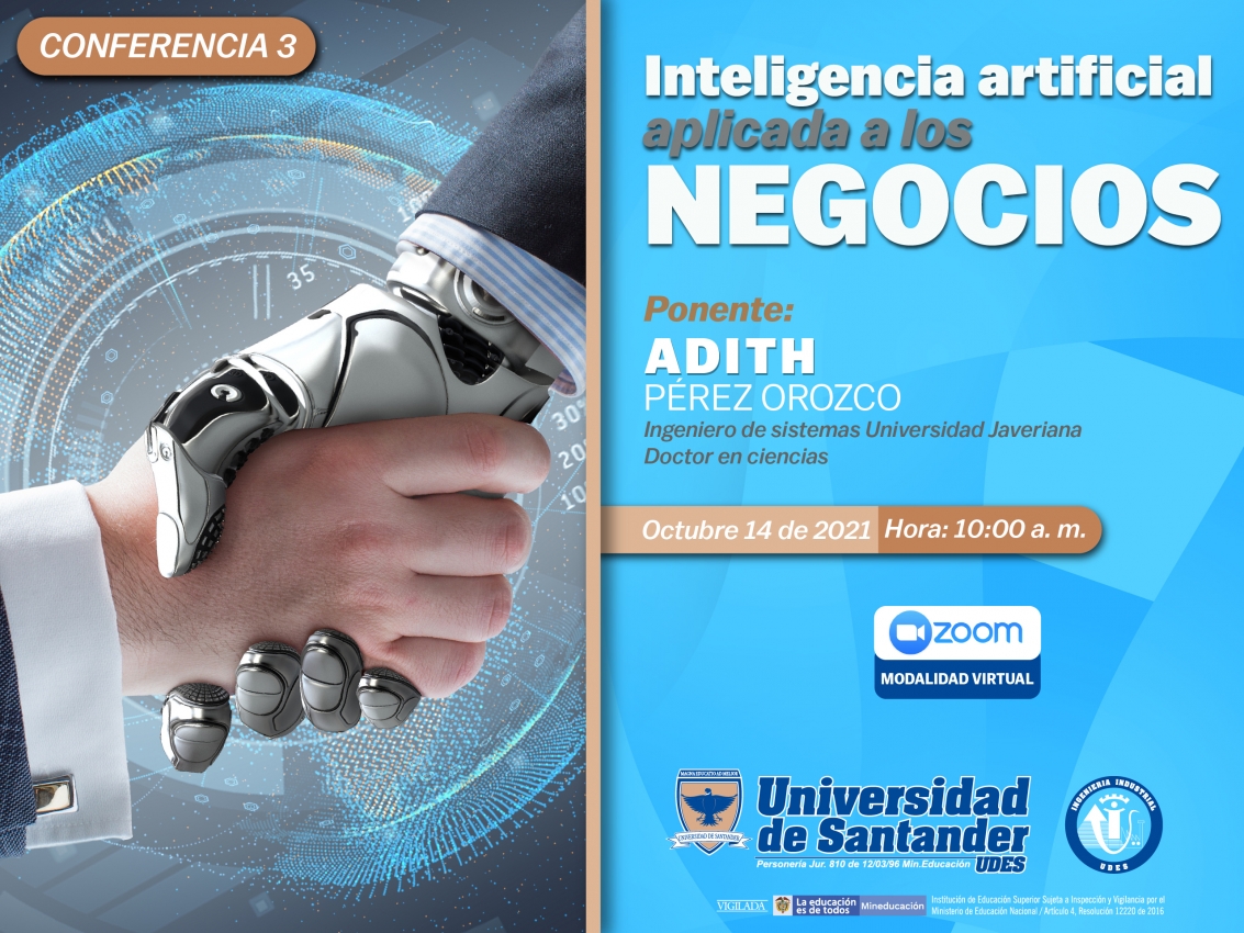 Conferencia Inteligencia Artificial Aplicada a los Negocios 