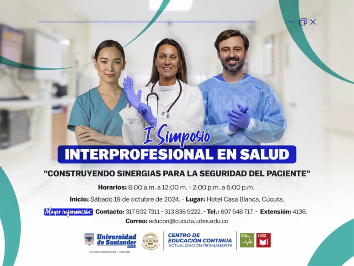 I Simposio Interprofesional en Salud