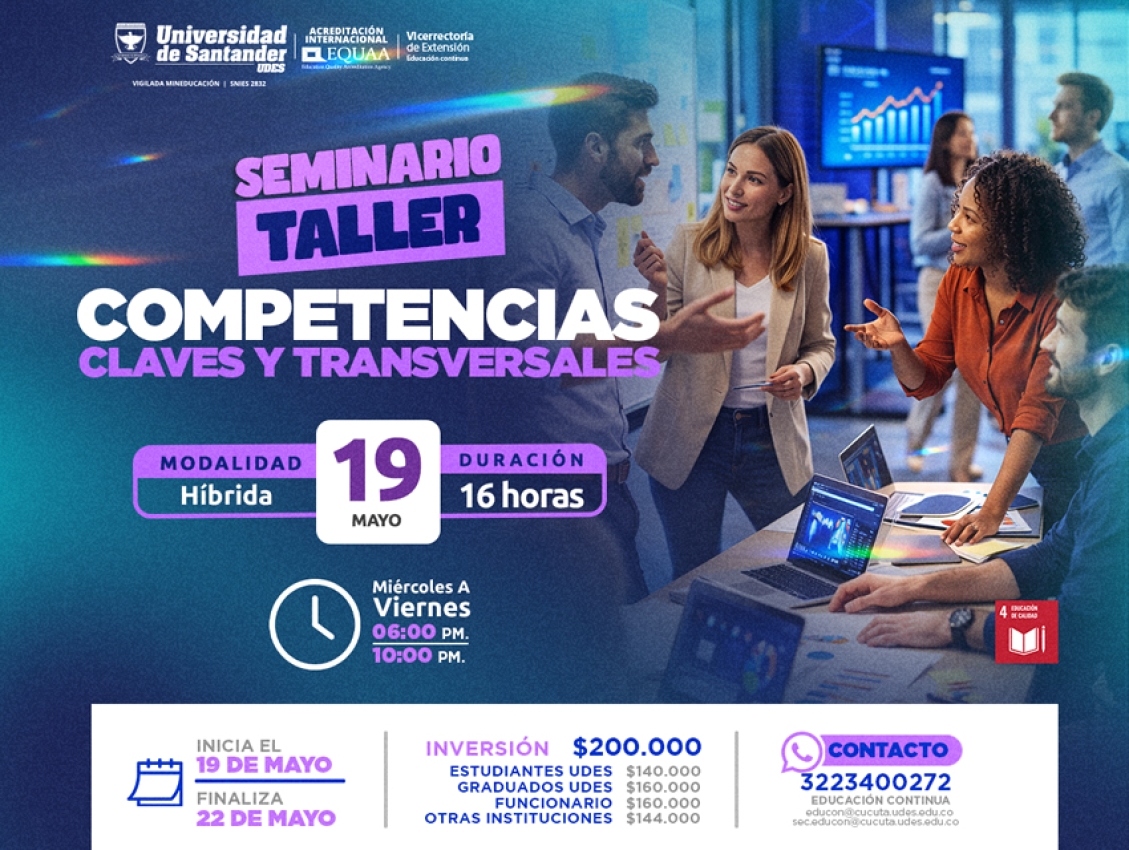 Seminario Taller Competencias Claves y Transversales