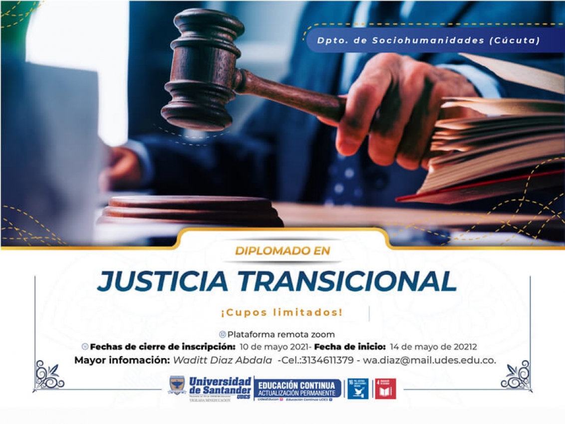 Diplomado en Justicia Transicional