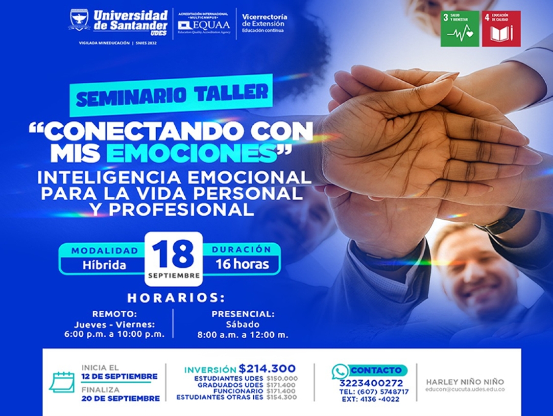 Seminario Taller "Conectando con Mis Emociones"