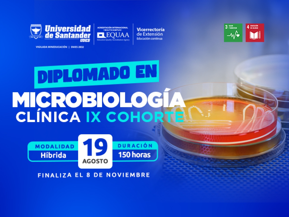 Diplomado en Microbiología Clínica IX Cohorte