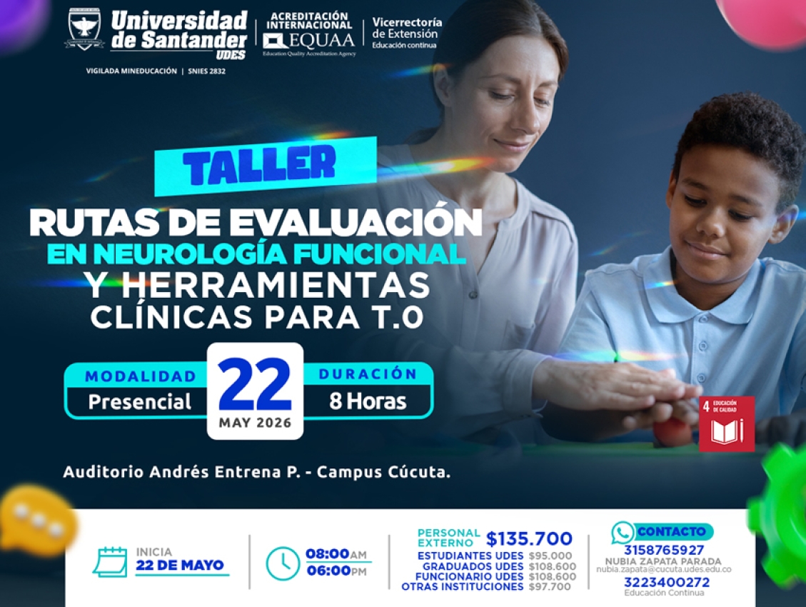 Taller: Rutas de Evaluación en Neurología Funcional y Herramientas Clínicas para Terapia Ocupacional