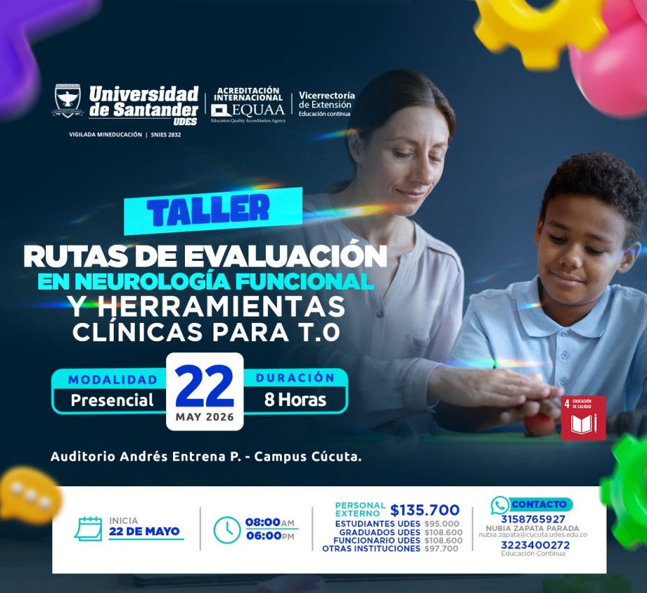 Taller: Rutas de Evaluación en Neurología Funcional y Herramientas Clínicas para Terapia Ocupacional