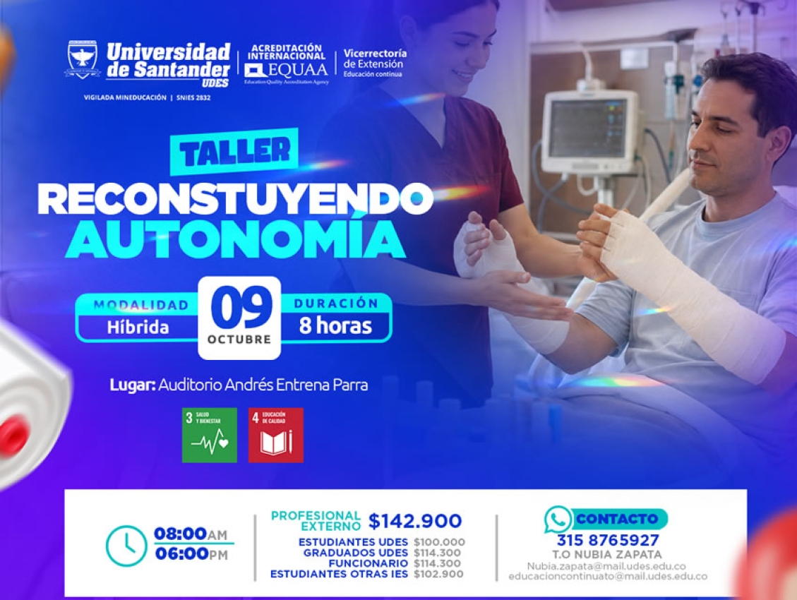Taller Reconstruyendo Autonomía: Estrategias Avanzadas De Terapia Ocupacional Para El Abordaje Integral Del Paciente Quemado"
