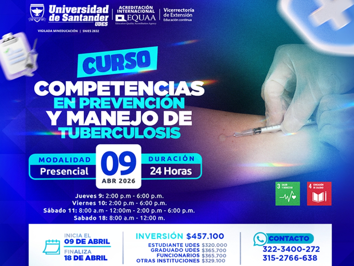 Curso de Competencias en Prevención y Manejo de Tuberculosis