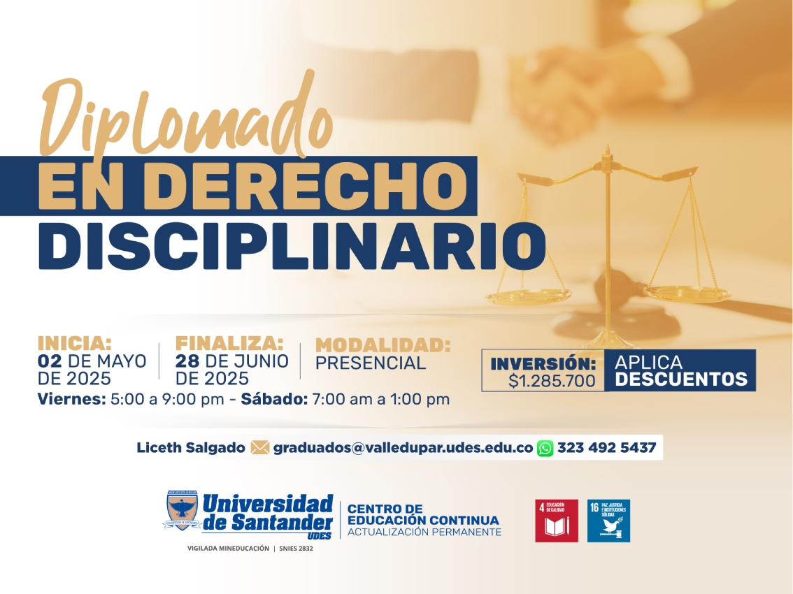 Diplomado en Derecho Disciplinario