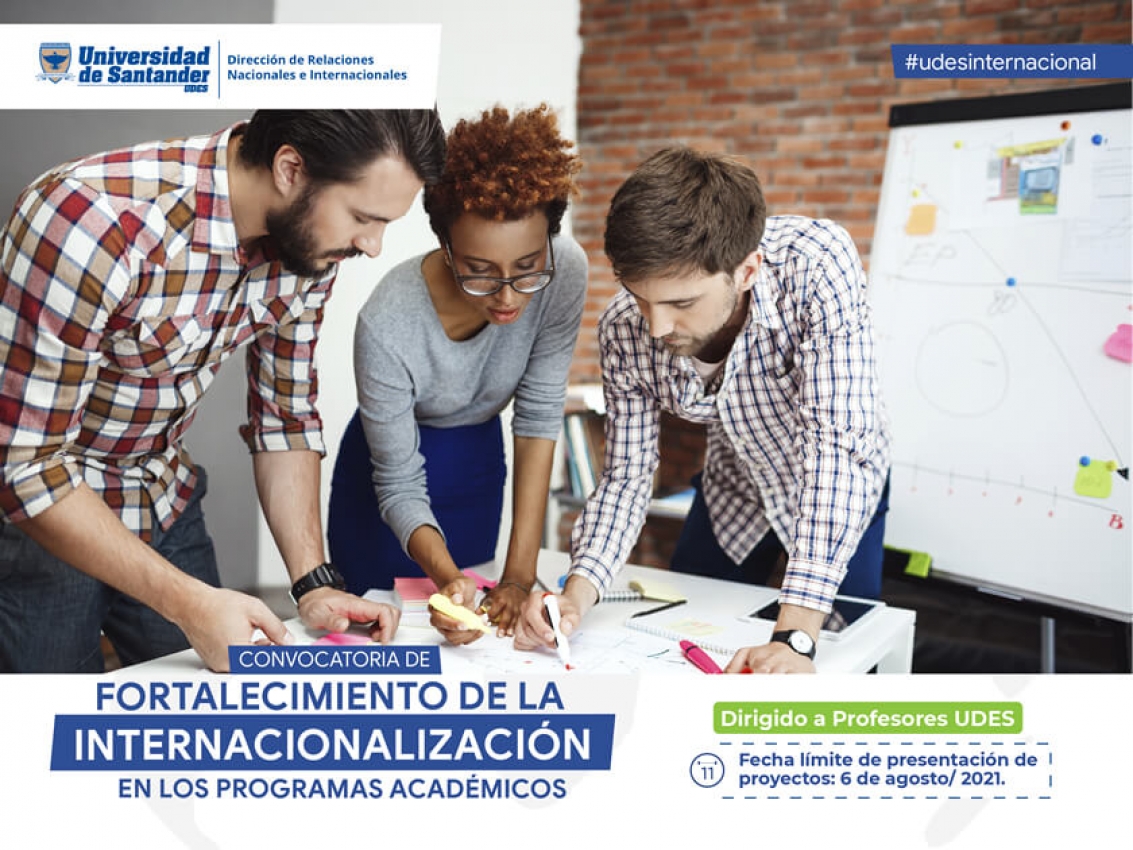 Convocatoria de Fortalecimiento de la Internacionalización en los Programas Académicos