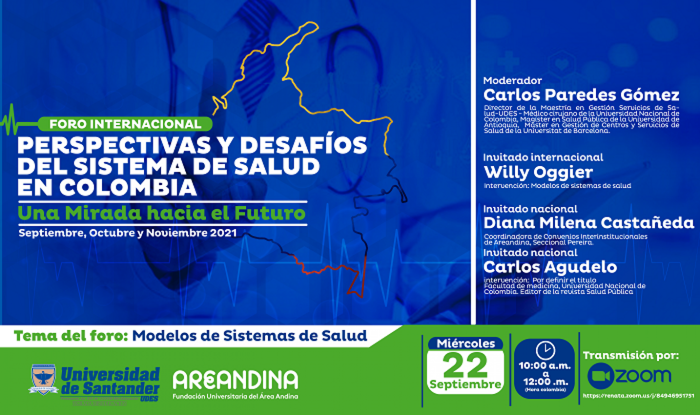 Foro Internacional 'Perspectivas y Desafíos del Sistema de Salud en Colombia' una Mirada hacia el Futuro