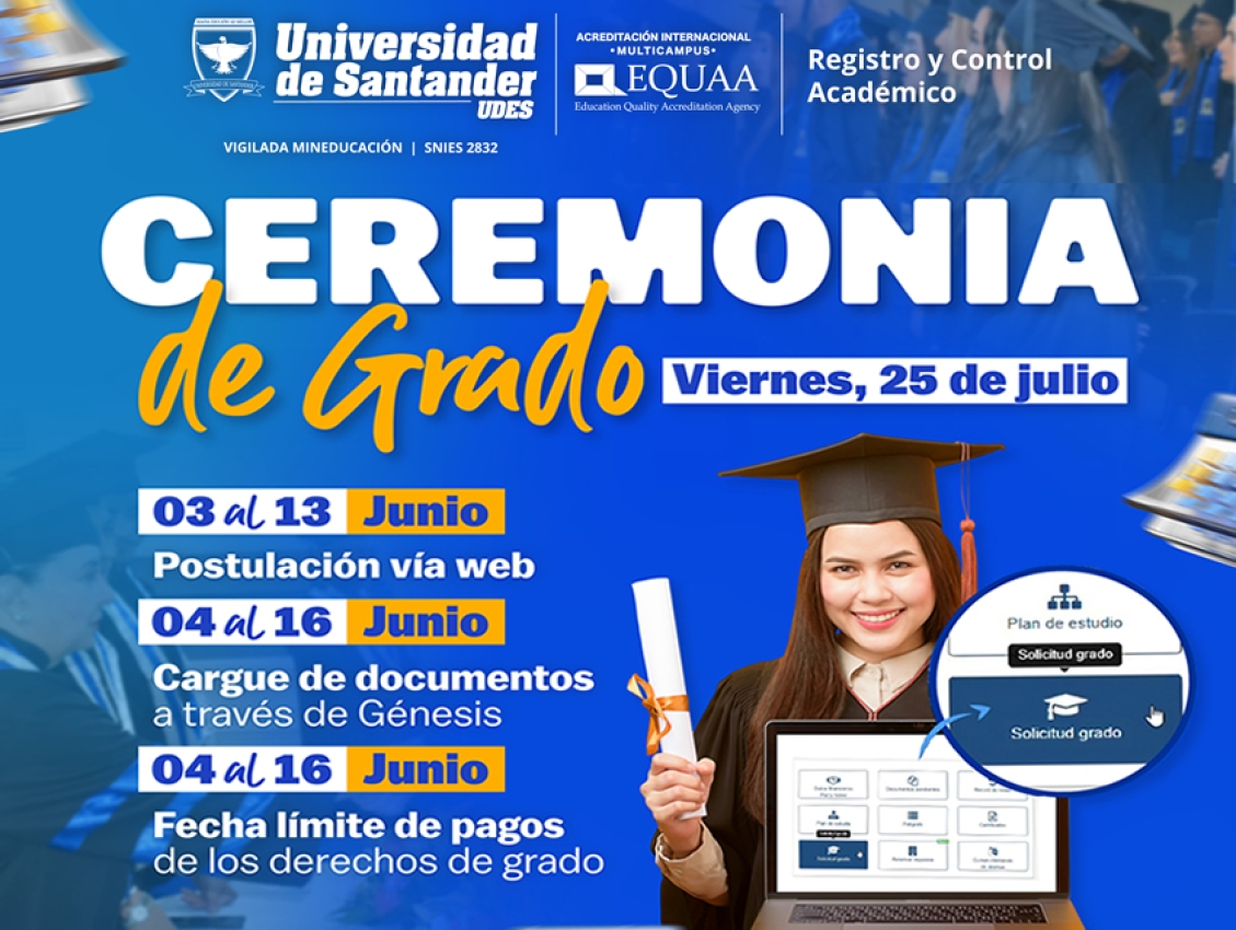 Grados por Ceremonia Julio 25 de 2025