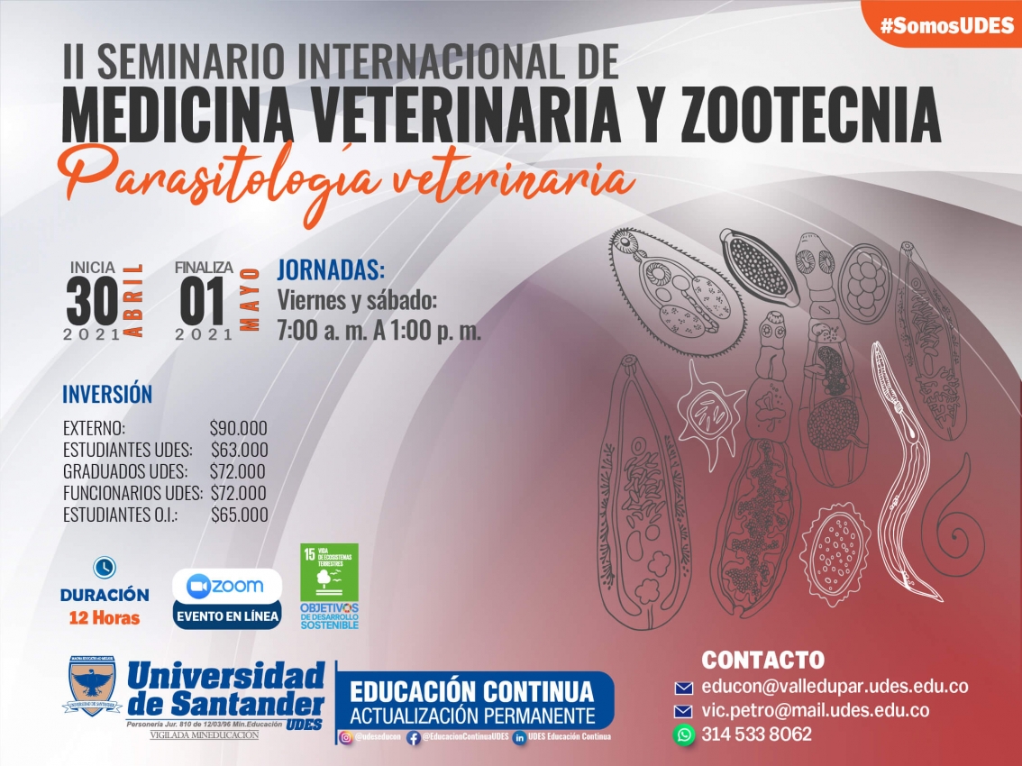 II Seminario Internacional de Medicina Veterinaria Parasitología Veterinaria