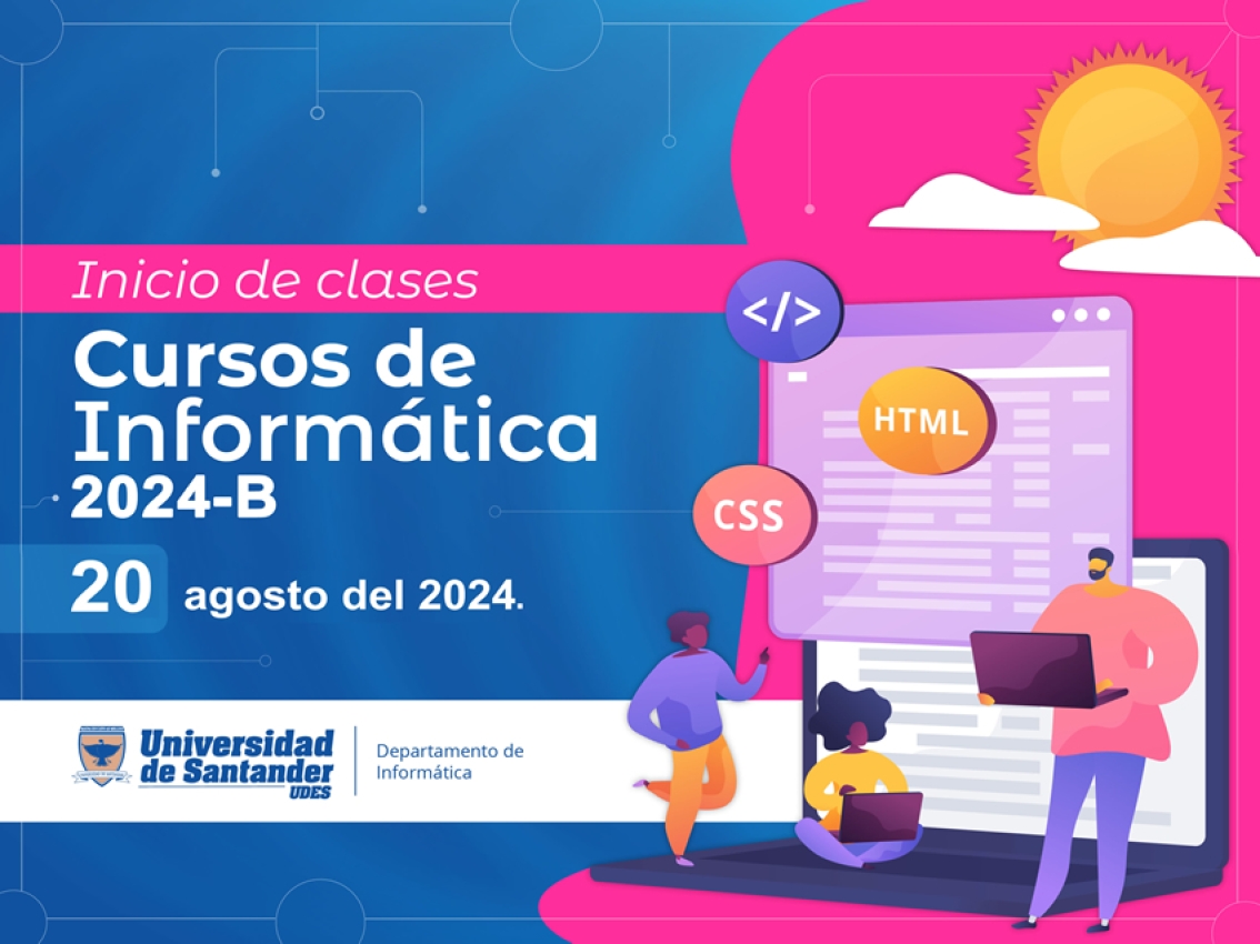 Inicio Clases Cursos de Informática Semestre 2024-B