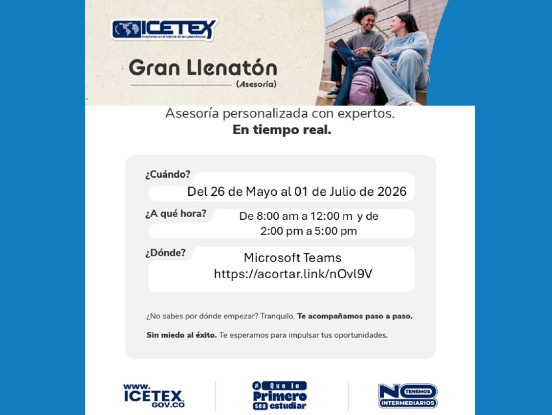 Llenatón y Apertura Convocatoria ICETEX