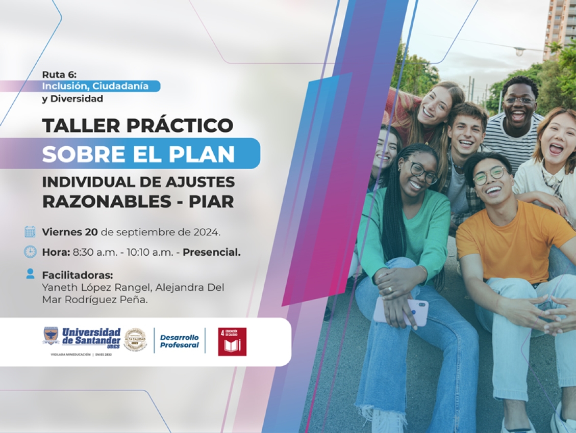 Taller Práctico sobre el Plan Individual de Ajustes Razonables - PIAR