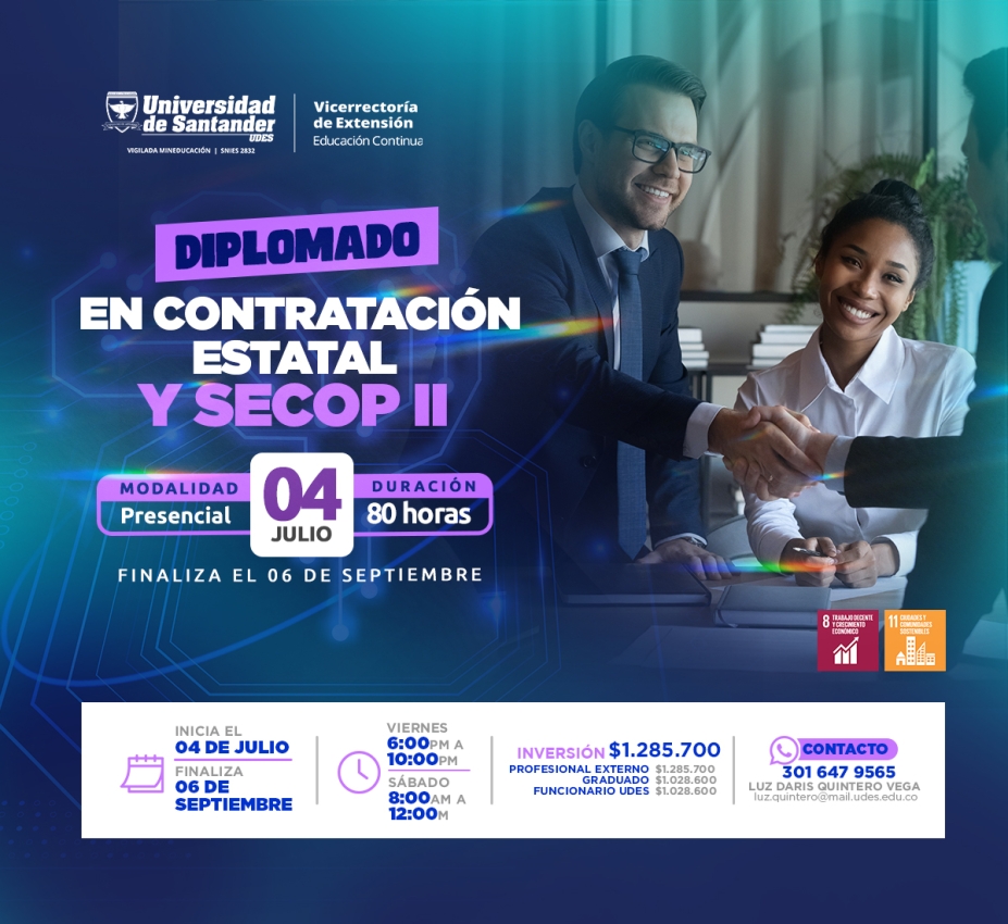 Diplomado en Contratación Estatal y SECOP II