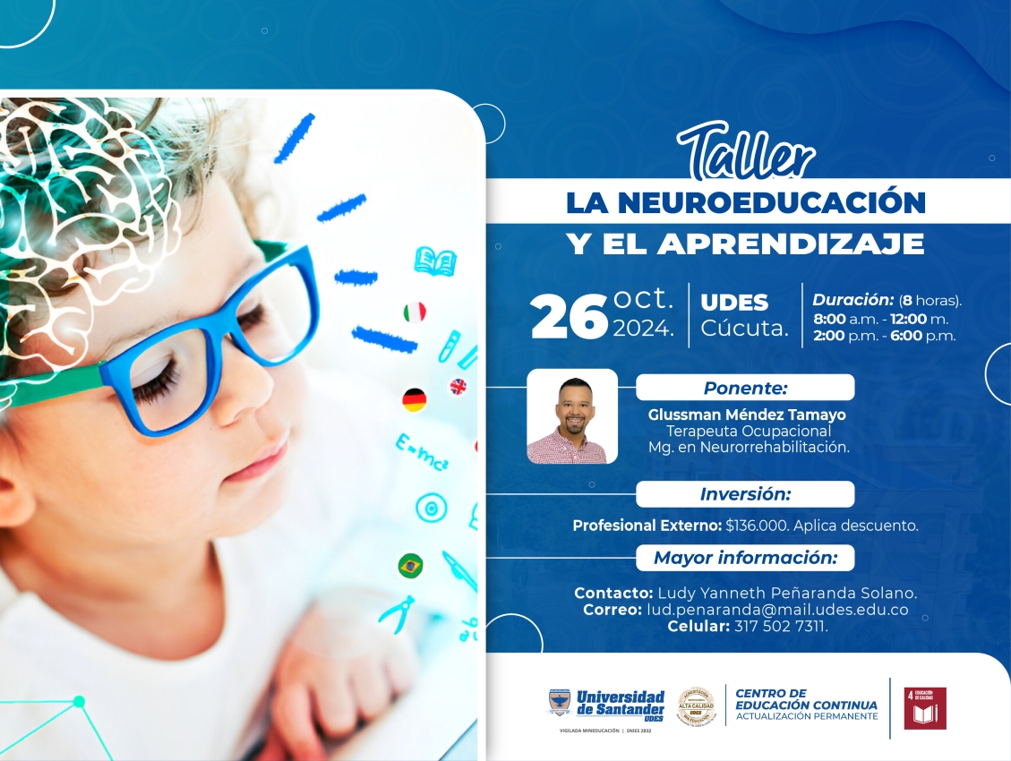 Taller la Neuroeducación y el Aprendizaje