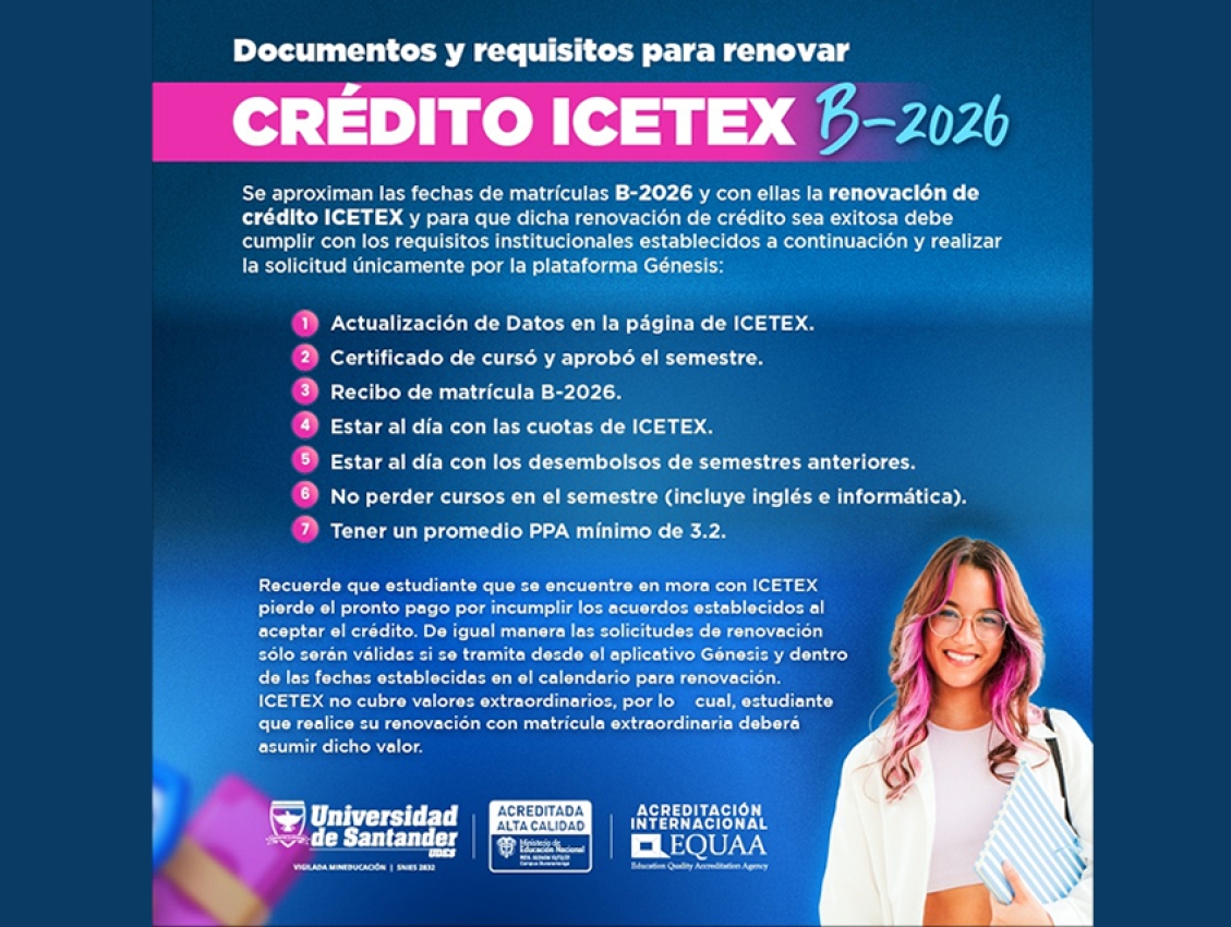 Renovación Crédito ICETEX