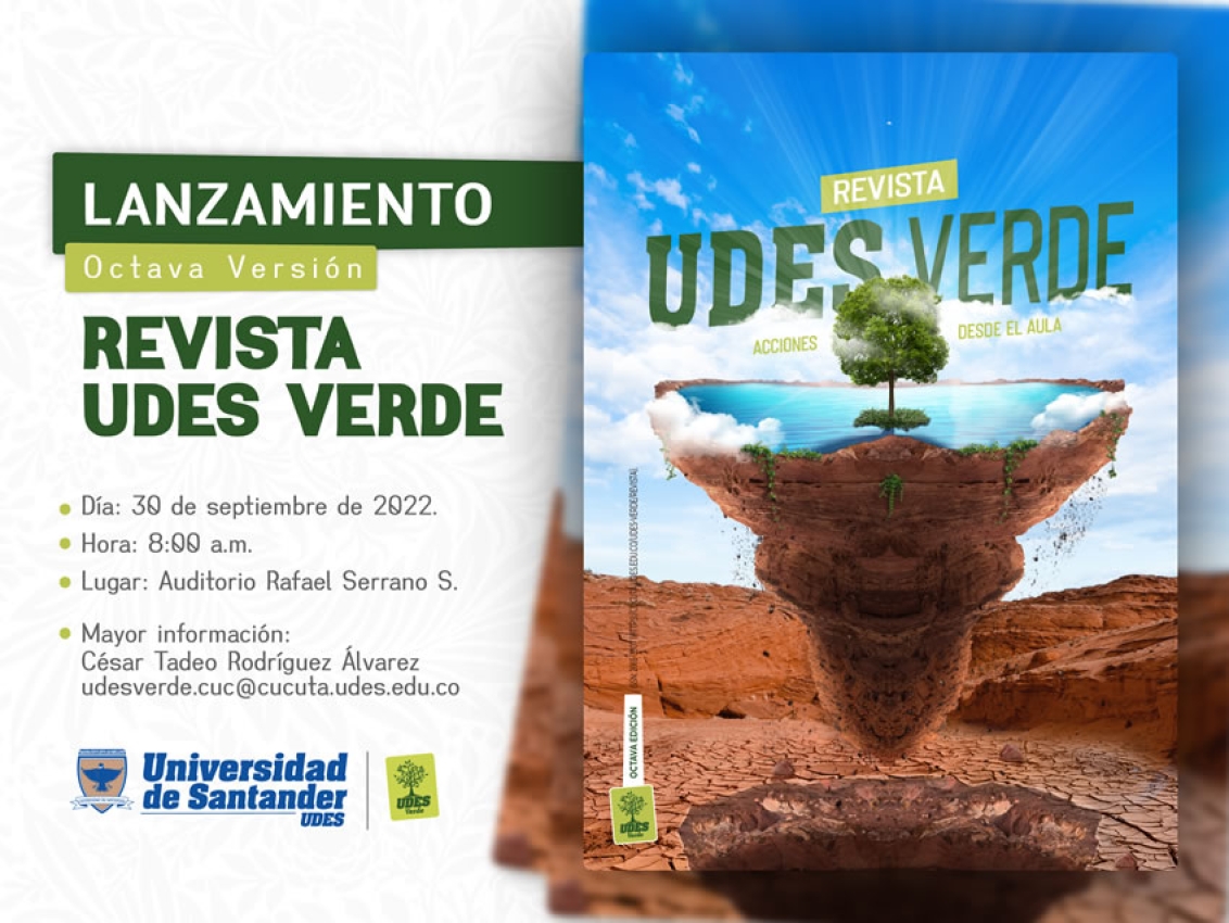 Lanzamiento Octava Versión Revista UDES Verde