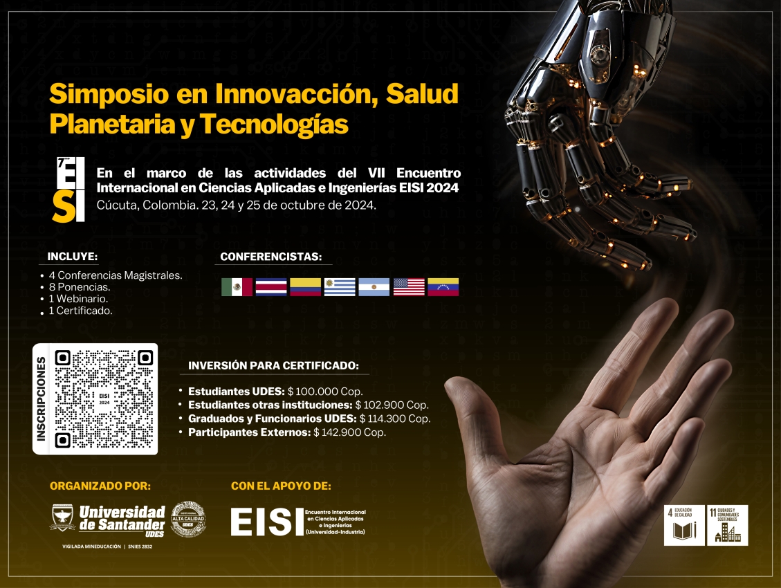 Simposio en Innovación, Salud Planetaria y Tecnologías