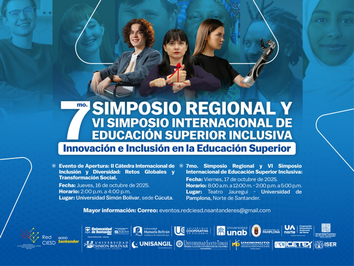 7mo Simposio Regional y VI Simposio Internacional de Educación Superior Inclusiva
