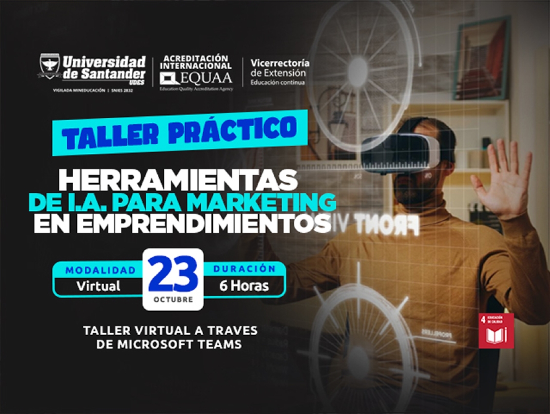  Taller Práctico Herramientas de I.A. para Marketing en Emprendimientos