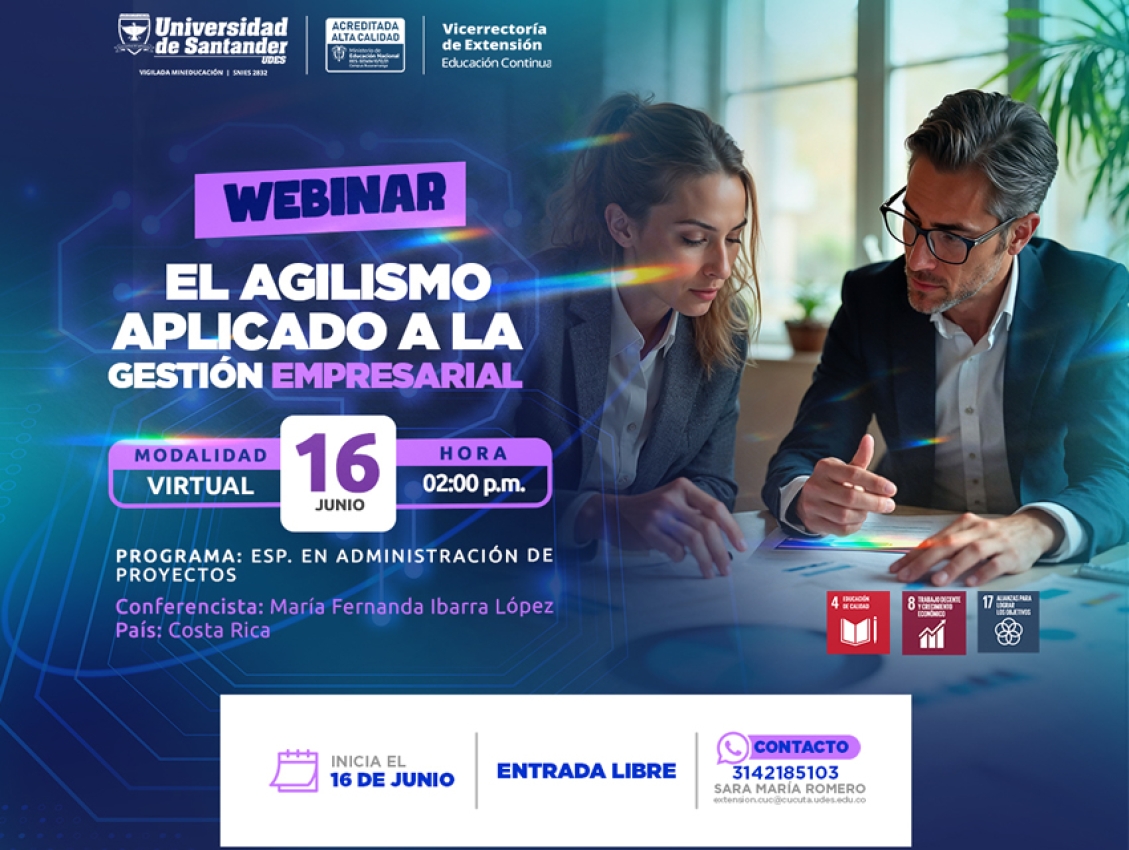 Webinar: El Agilismo Aplicado a la Gestión Empresarial