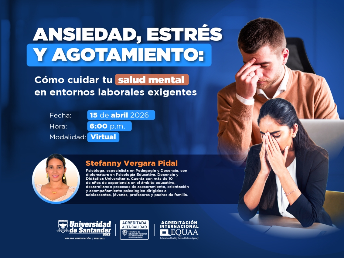 Ansiedad, estrés y agotamiento: Cómo cuidar tu salud mental en entornos laborales exigentes