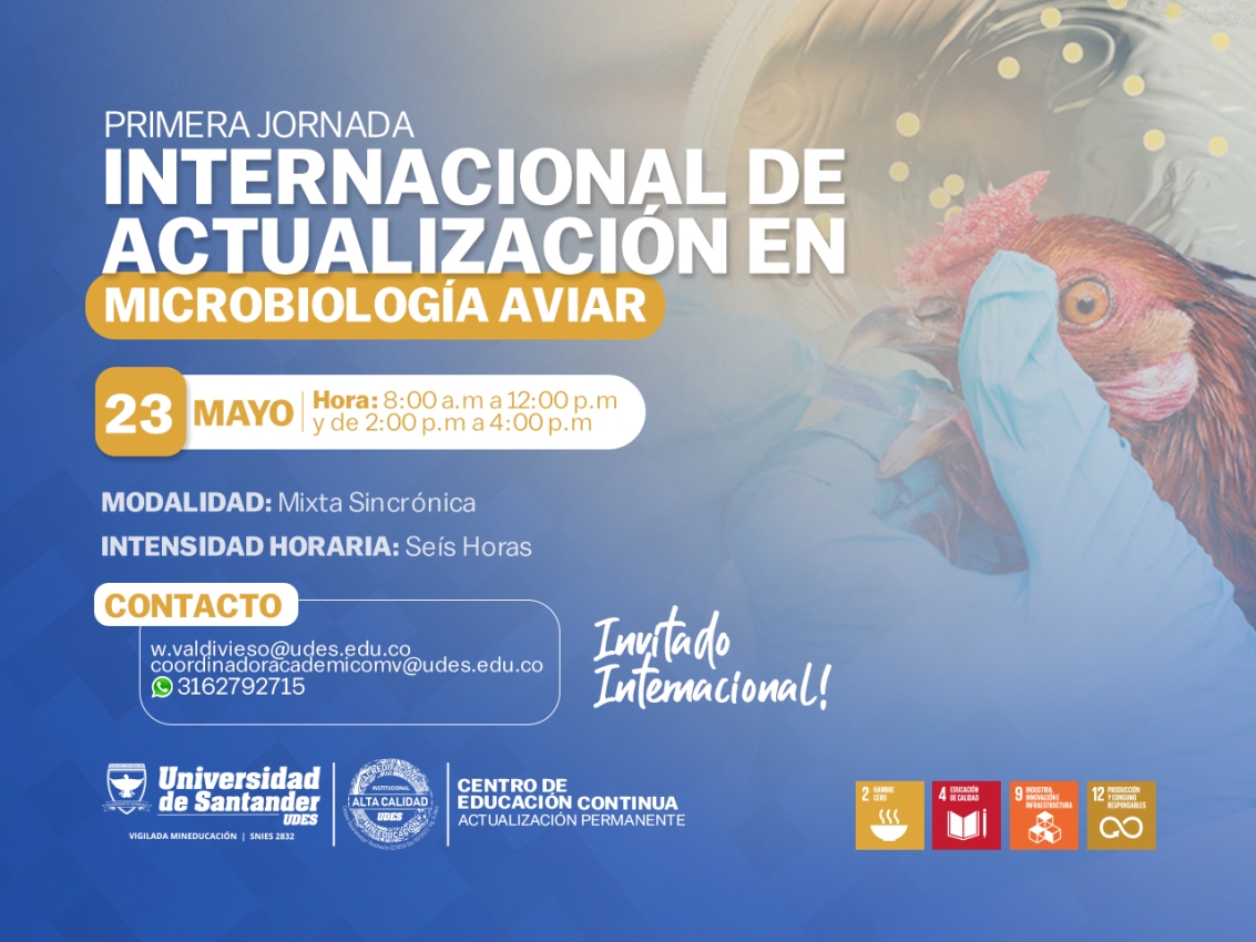 Primera Jornada Internacional de Actualización en Microbiología AVIAR