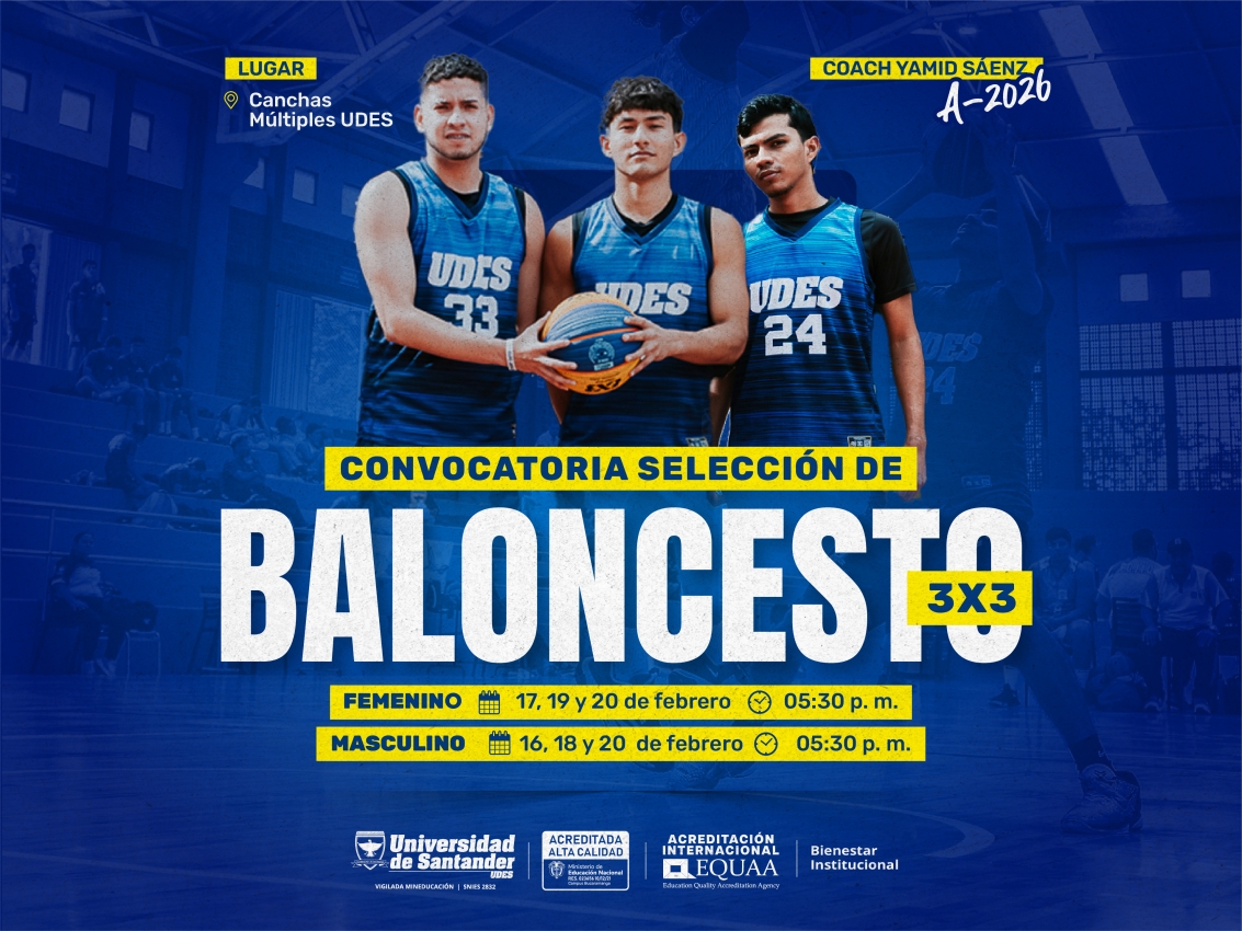 Convocatoria selección: Baloncesto 3x3