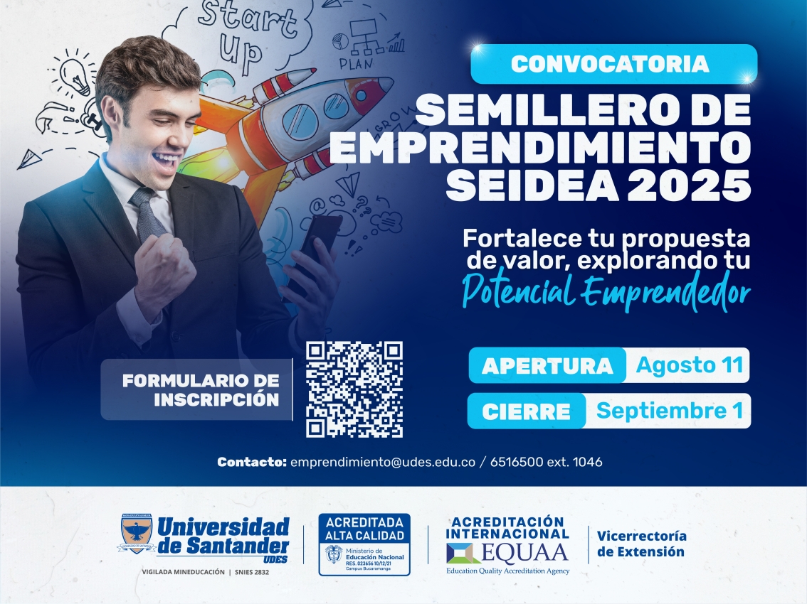 Convocatoria Semillero de Emprendimiento SEIDEA 2025