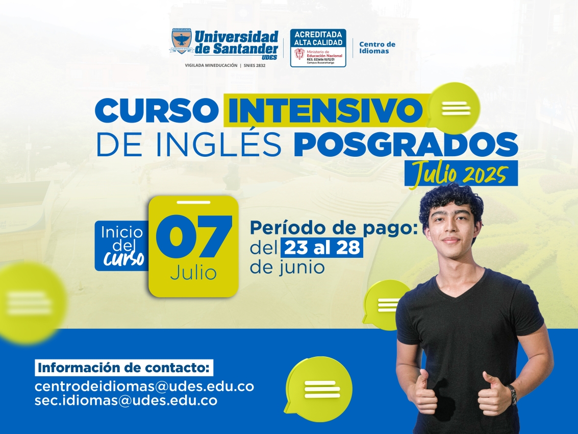 Curso Intensivo de Inglés para Posgrados - Julio