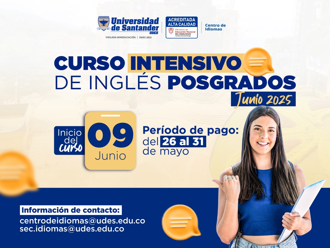 Curso Intensivo de Inglés para Posgrados - Junio