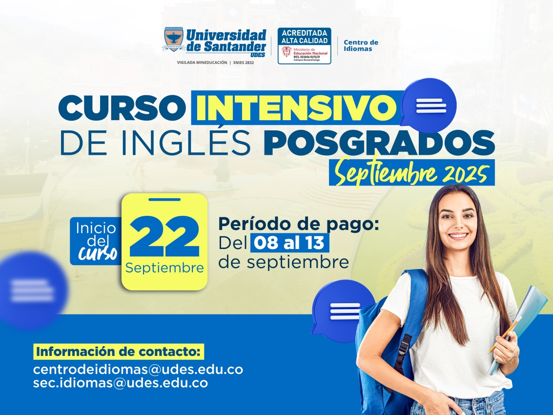 Curso Intensivo de Inglés para Posgrados - Septiembre